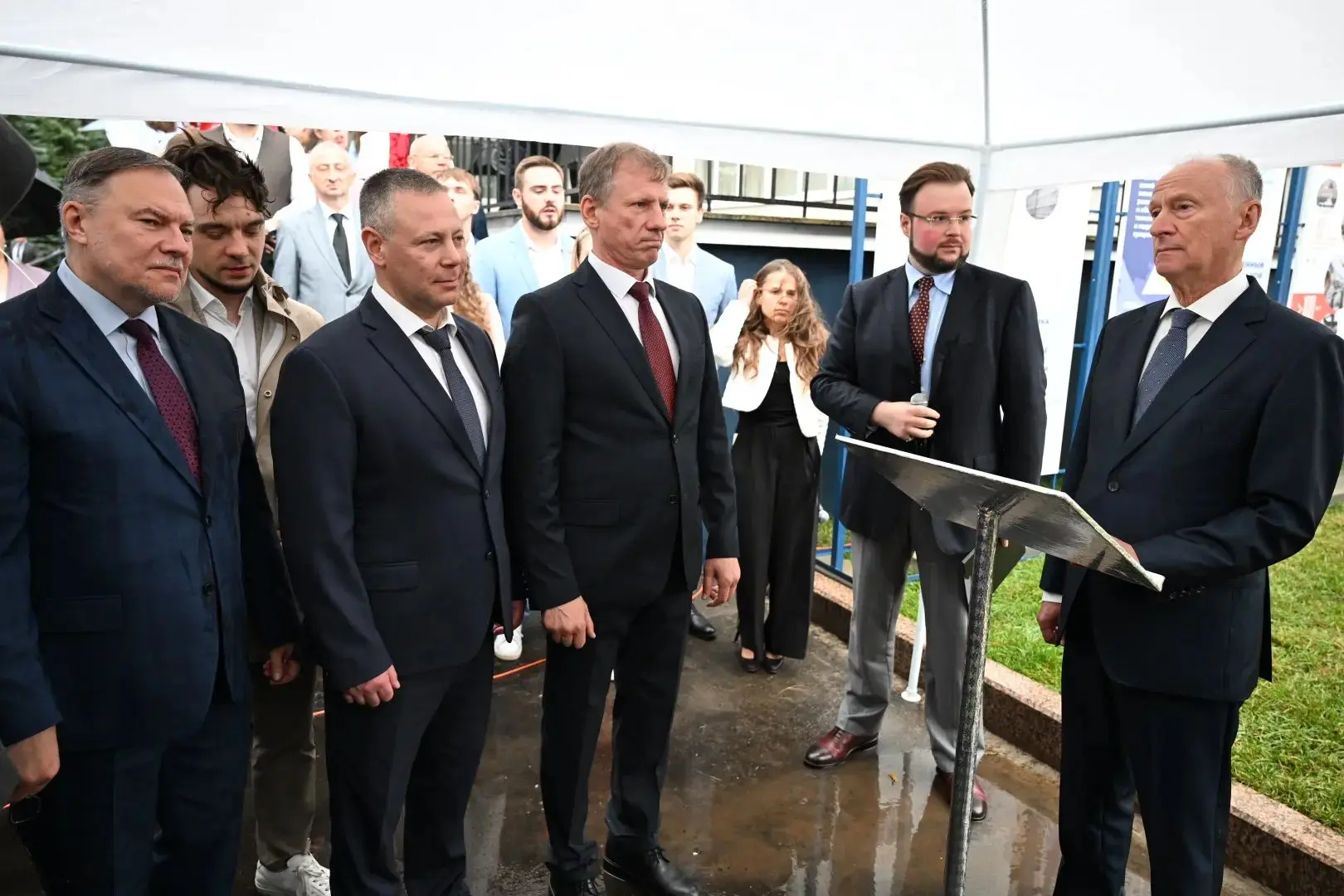 Николай Патрушев и Михаил Евраев заложили первый камень кампуса «Меркурий» в Рыбинске