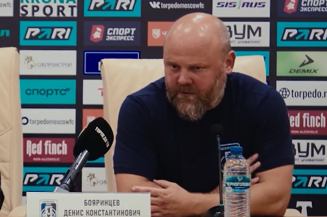 Главный тренер «Шинника» Денис Бояринцев назвал ничью с «Торпедо» достойным результатом