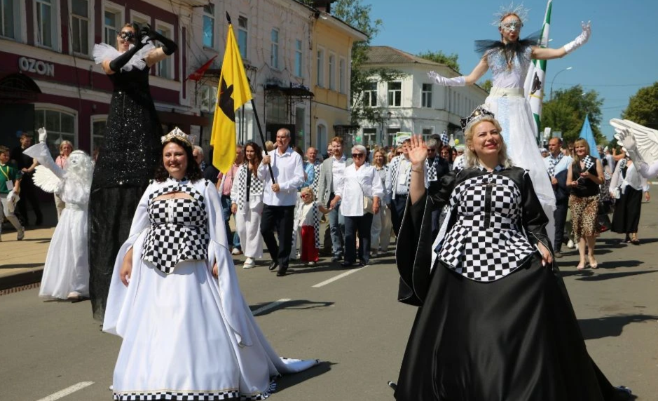 В Данилове прошел большой шахматный фестиваль
