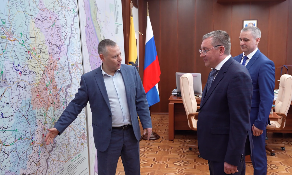 Михаил Евраев встретился с главой Федеральной службы по надзору в сфере транспорта