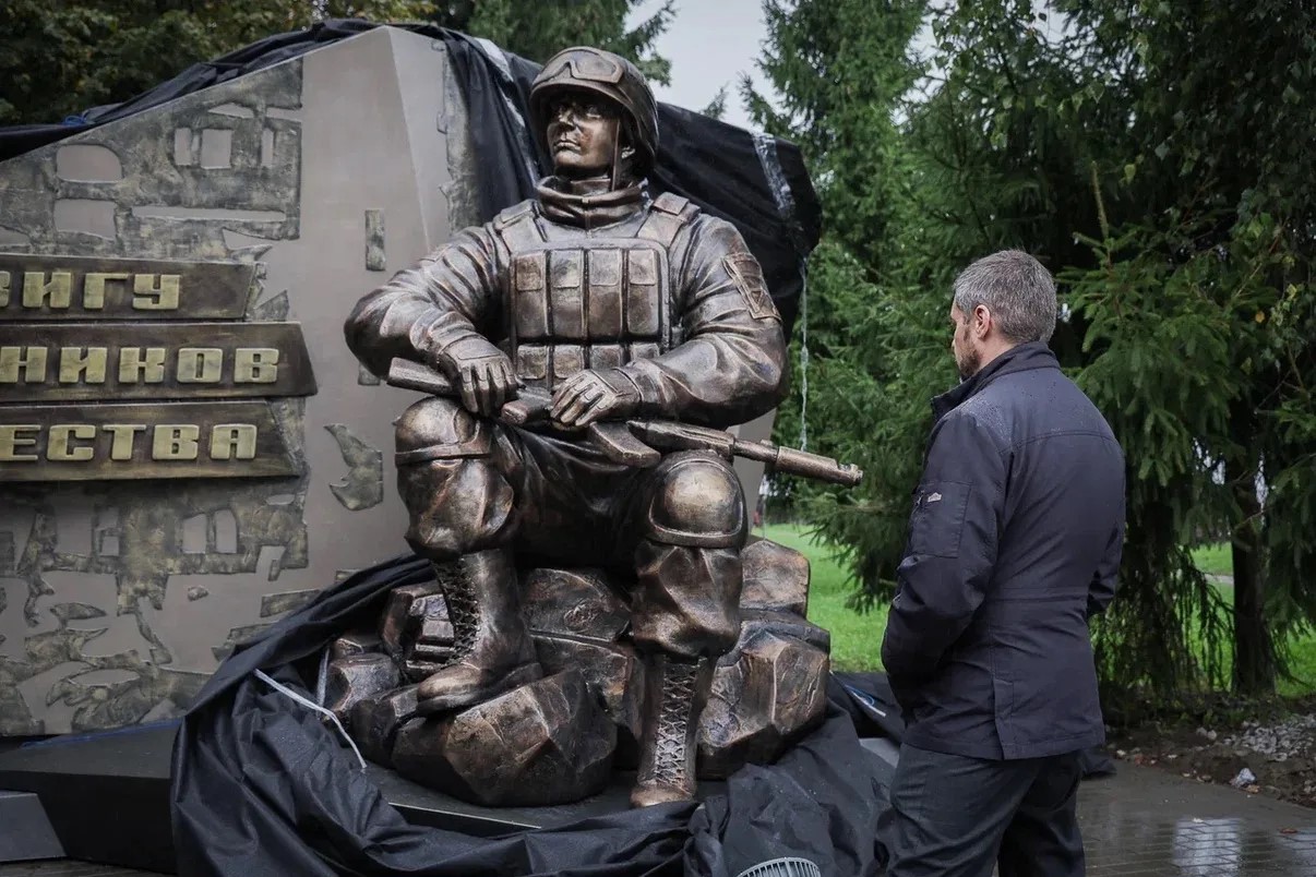 В Рыбинске устанавливают памятник бойцам СВО